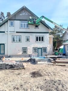exterior painting and renos